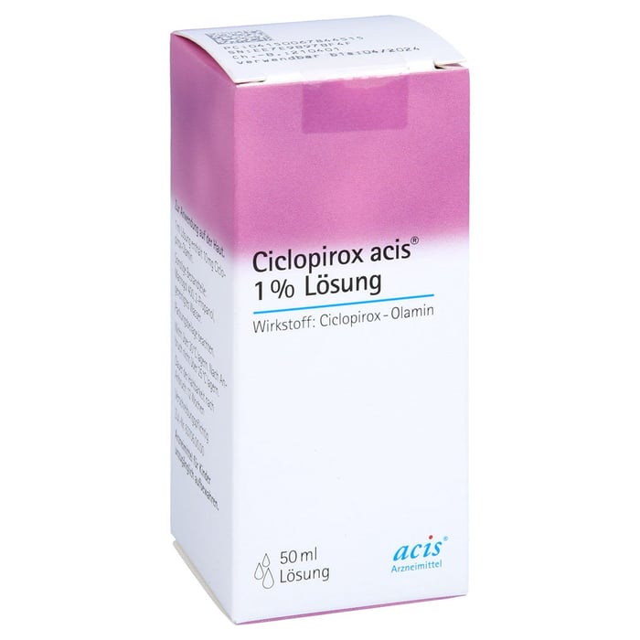 Ciclopirox acis 1%