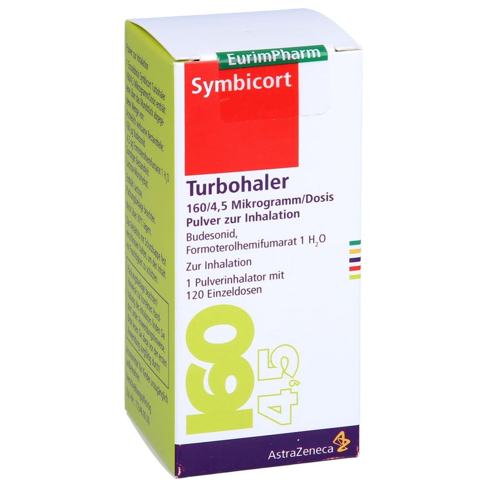 Symbicort Turbuhaler 160/4,5 Mikrogramm/Dosis