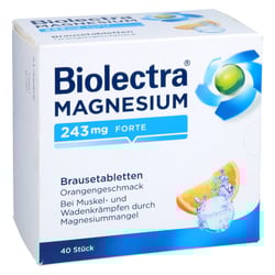 Biolectra Magnesium 243 mg forte Orangengeschmack