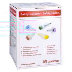 Safety-lanzetten 21 G Einst.Tiefe 1,8mm norm.grün