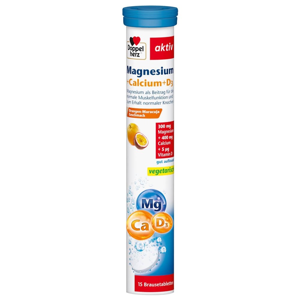 Doppelherz aktiv Magnesium + Calcium + D3