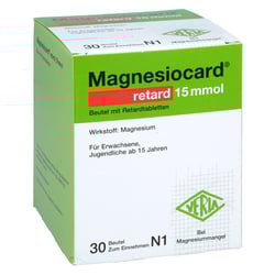 Magnesiocard retard 15 mmol