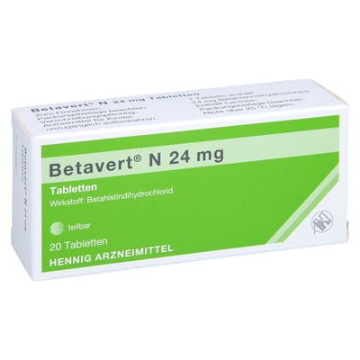 Betavert N 24mg Tabletten