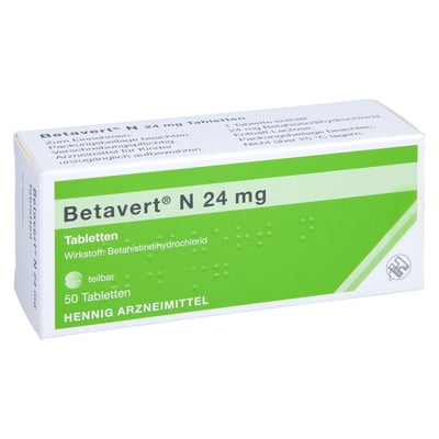 Betavert N 24mg Tabletten