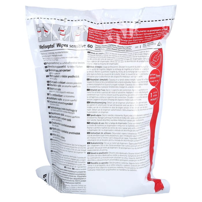Meliseptol Wipes sensitive Nachfüllpackung