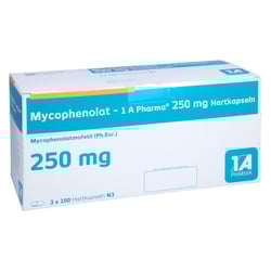 Mycophenolat - 1 A Pharma 250mg Hartkapseln