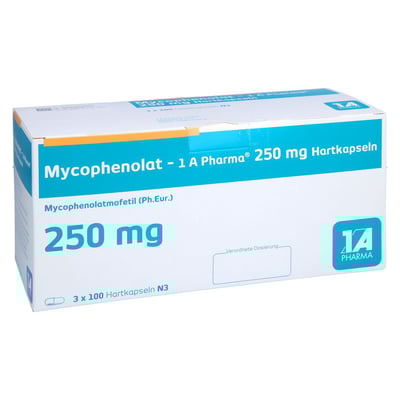 Mycophenolat - 1 A Pharma 250mg Hartkapseln