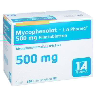 Mycophenolat - 1A Pharma 500 mg Filmtabletten