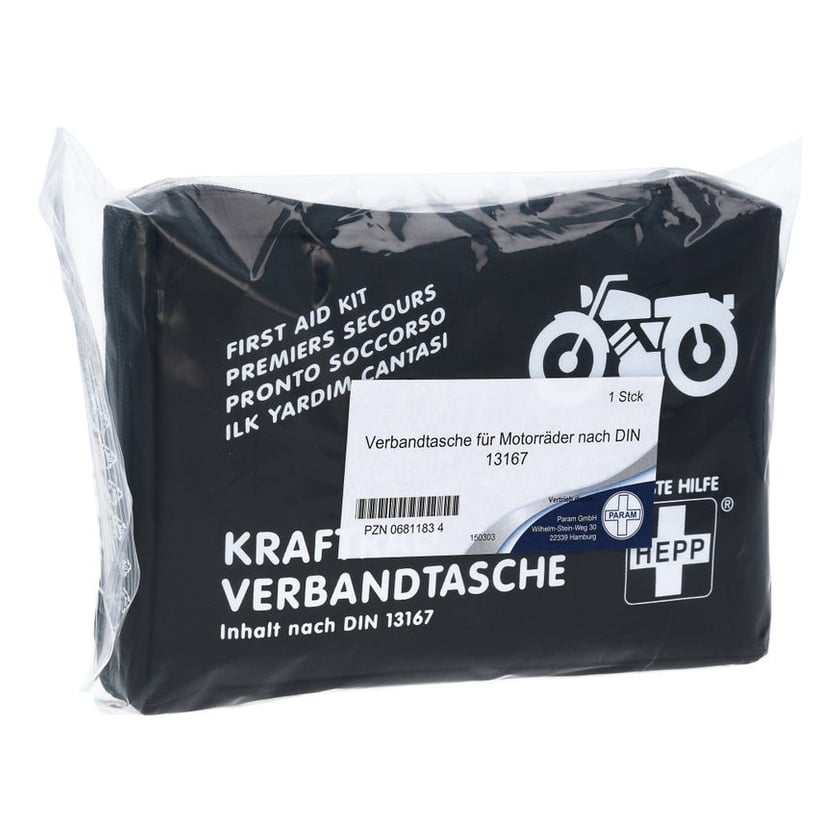 Verbandtasche Motorrad nach DIN13167