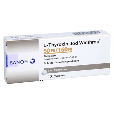 L-Thyroxin Jod Winthrop 50 µg/150 µg