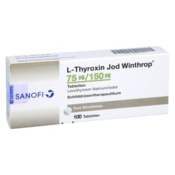 L-Thyroxin Jod Winthrop 75 µg/150 µg