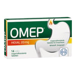 Omep Hexal 20 mg magensaftresistente Tabletten Produktbild 1
