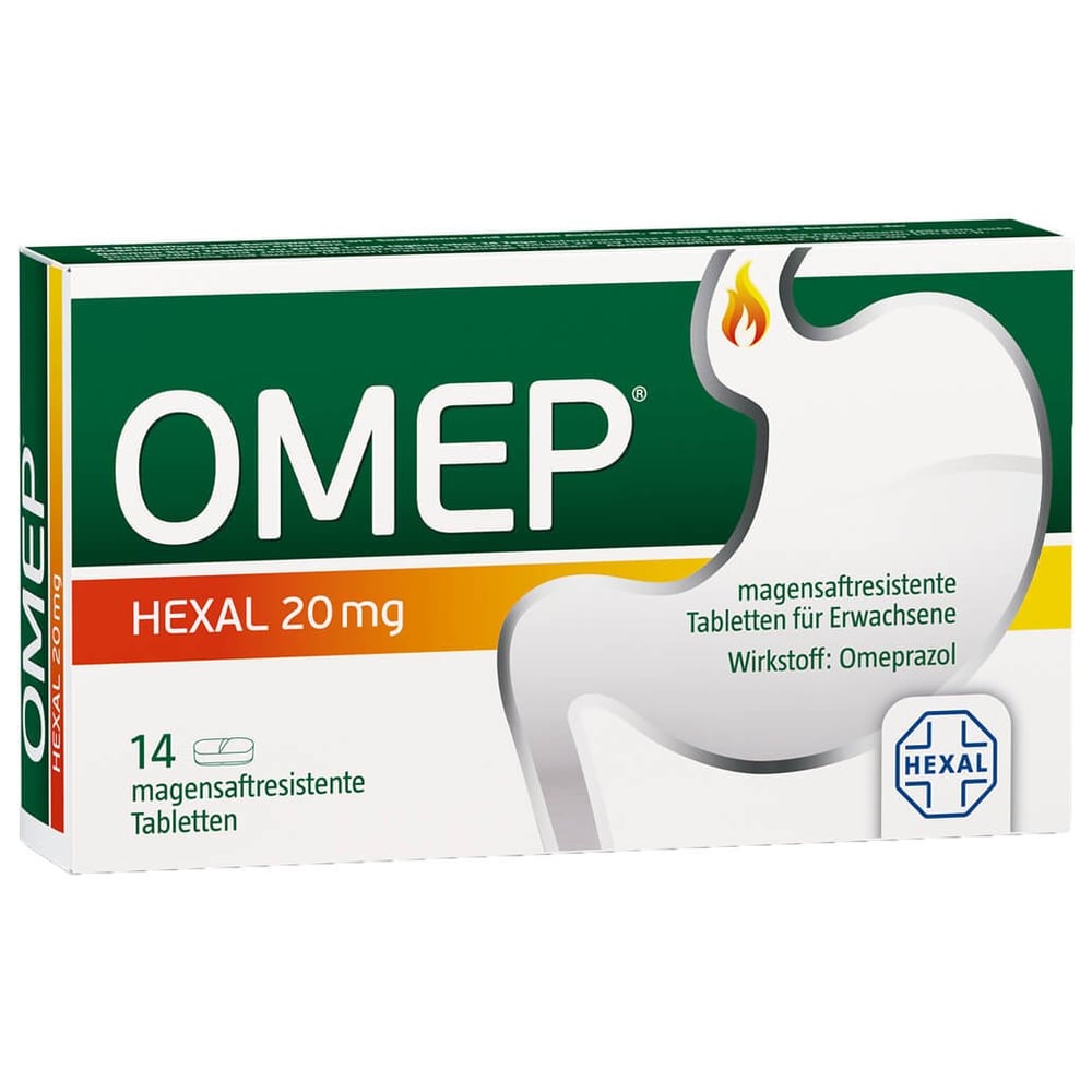 Omep HEXAL 20mg magensaftresistente Tabletten