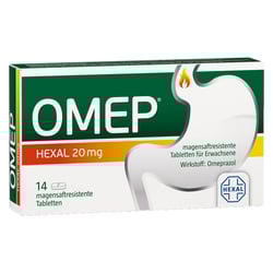 Omep HEXAL 20mg magensaftresistente Tabletten