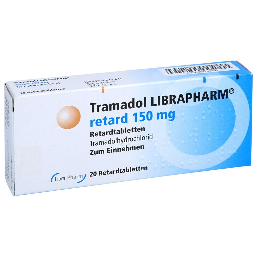 Tramadol LIBRAPHARM retard 150 mg