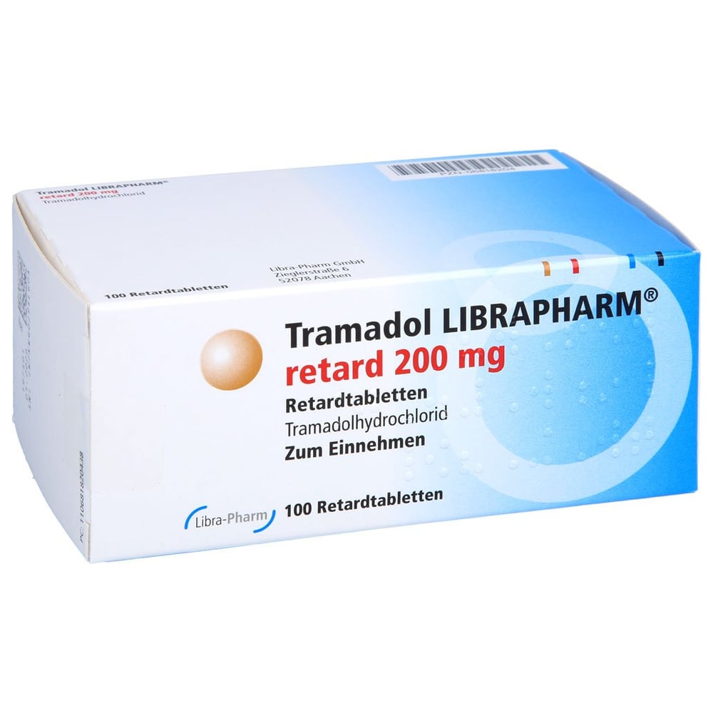 Tramadol LIBRAPHARM retard 200 mg