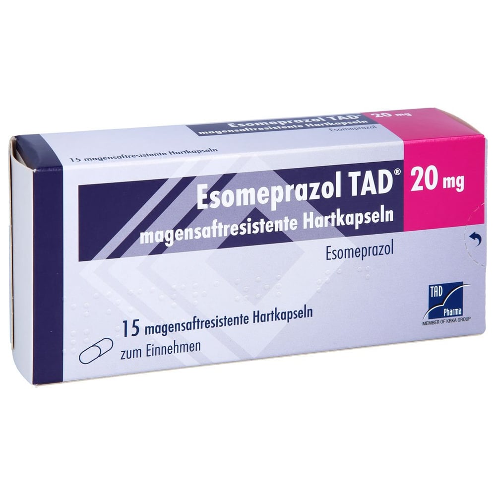Esomeprazol TAD 20 mg
