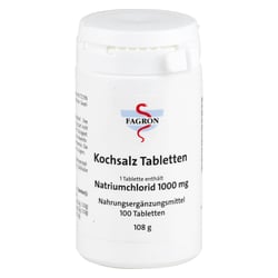 Kochsalz 1000 mg Tabletten Fagron