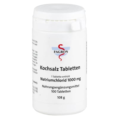 Kochsalz 1000 mg Tabletten Fagron