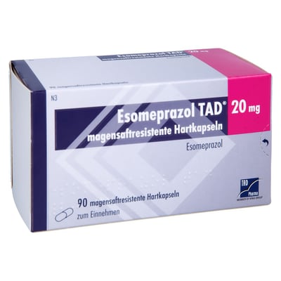 Esomeprazol TAD 20 mg