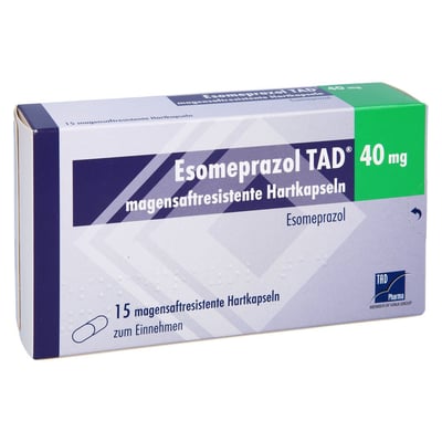 Esomeprazol TAD 40mg magensaftresis. Hartkapseln