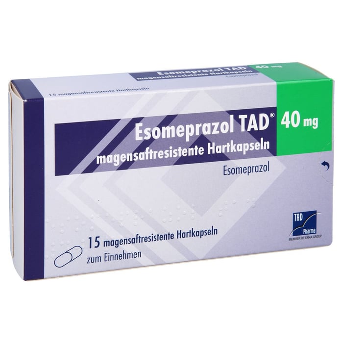 Esomeprazol TAD 40mg magensaftresis. Hartkapseln