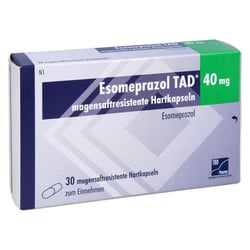 Esomeprazol TAD 40 mg magensaftresis. Hartkapseln