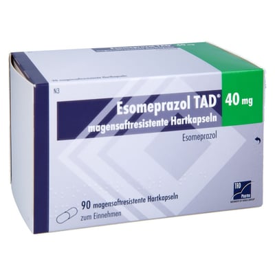 Esomeprazol TAD 40mg magensaftresis. Hartkapseln