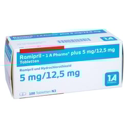 Ramipril - 1 A Pharma plus 5 mg/12.5 mg Tabletten