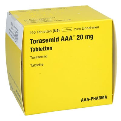 Torasemid AAA 20 mg