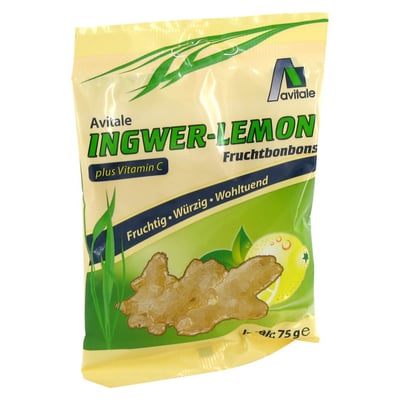Avitale Ingwer-Lemon Fruchtbonbons