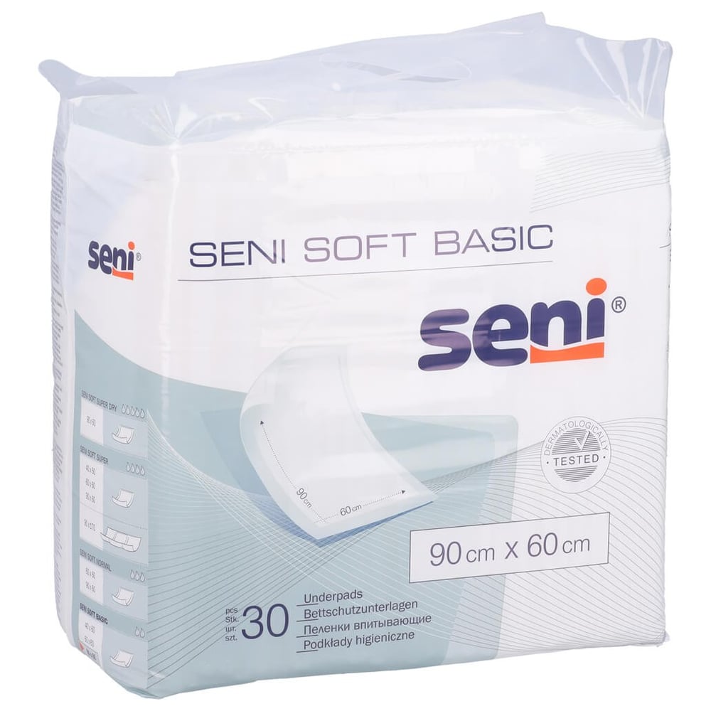 Seni Soft Basic 90x60cm Bettunterlagen