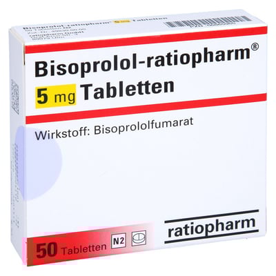 Bisoprolol-ratiopharm 5 mg