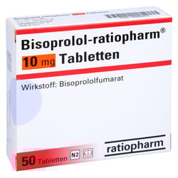 Bisoprolol-ratiopharm 10 mg