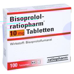 Bisoprolol-ratiopharm 10 mg