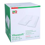 Vliwasoft Schlitzkompresse 10x10 cm