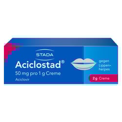 Aciclostad gegen Lippenherpes 50 mg pro 1 g