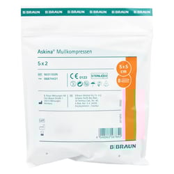 Askina Mullkompressen 5x5 cm steril