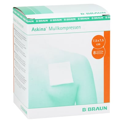 Askina Mullkompressen 7,5x7,5 cm steril