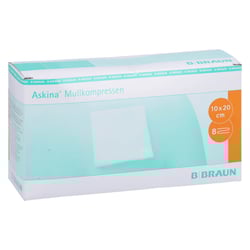 Askina Mullkompressen 10x20 cm steril