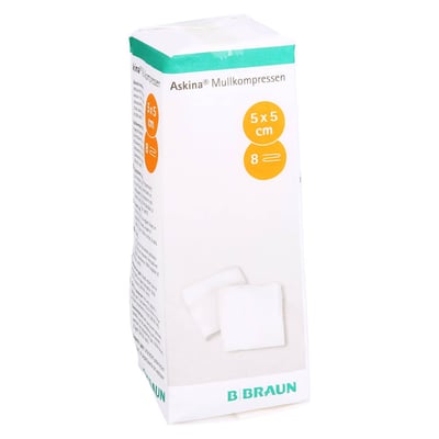 Askina Mullkompressen 5x5 cm Produktbild 1