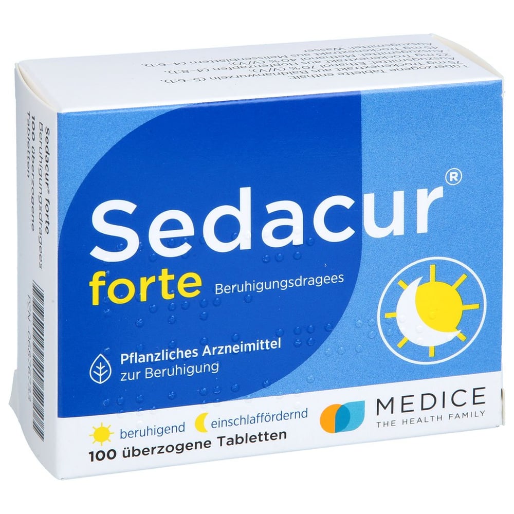 Sedacur forte Beruhigungsdragees