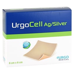 Urgocell silver non Adhesive Verband 6x6 cm