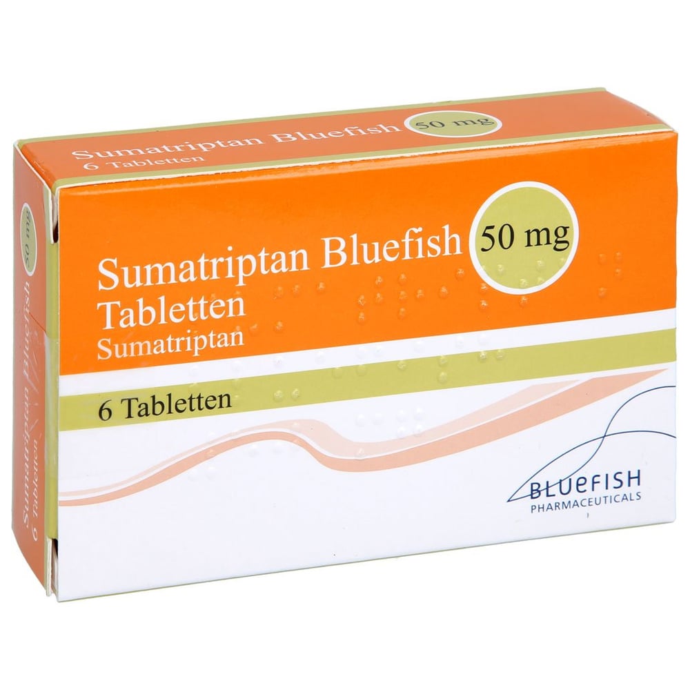 Sumatriptan Bluefish 50 mg