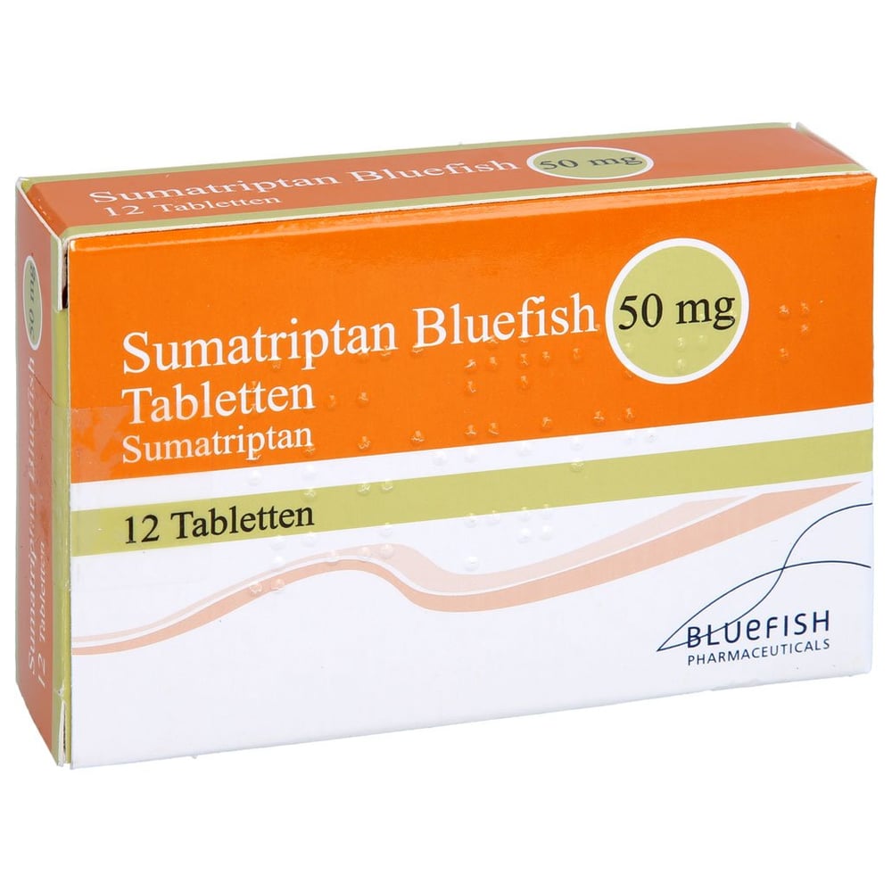 Sumatriptan Bluefish 50 mg