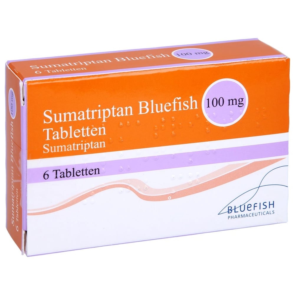 Sumatriptan Bluefish 100 mg