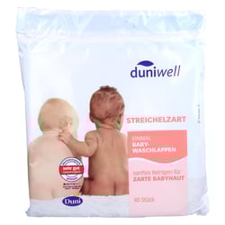 Duniwell Baby Waschlappen streichelzart