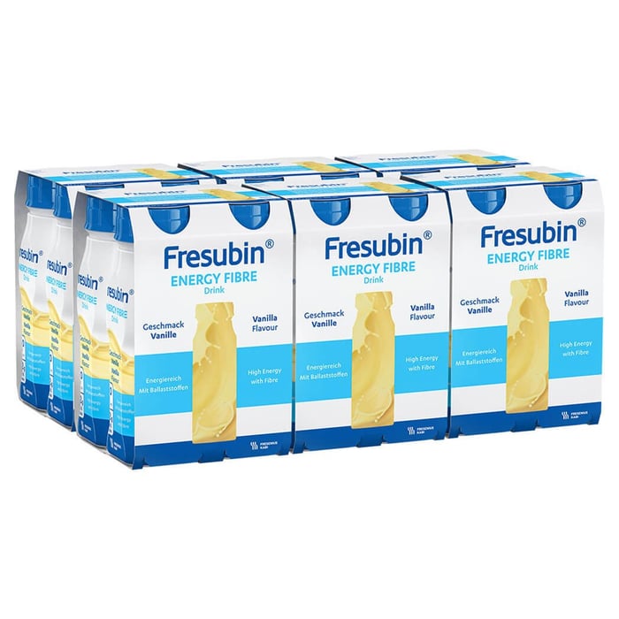 Fresubin Energy Fibre DRINK Vanille Trinkflaschen
