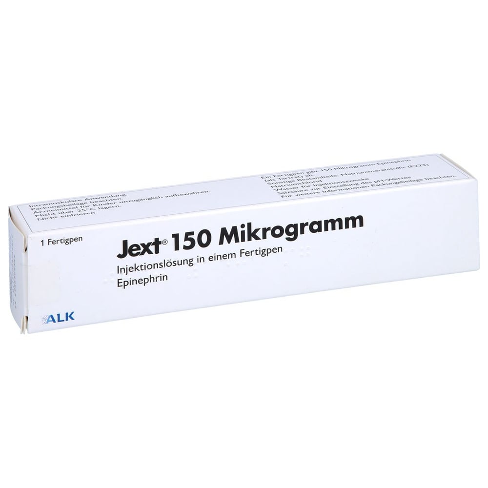 Jext 150 Mikrogramm Injektionslösung in Fertigpen