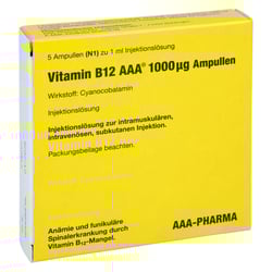 Vitamin B12 AAA 1000 Mikrogramm
